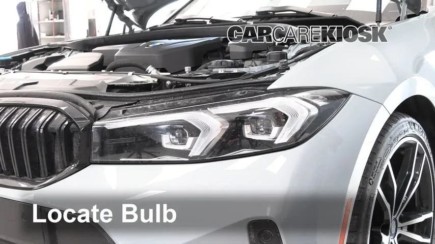 2023 BMW 330e xDrive 2.0L 4 Cyl. Turbo PHEV Éclairage Feu de jour (remplacer l'ampoule)